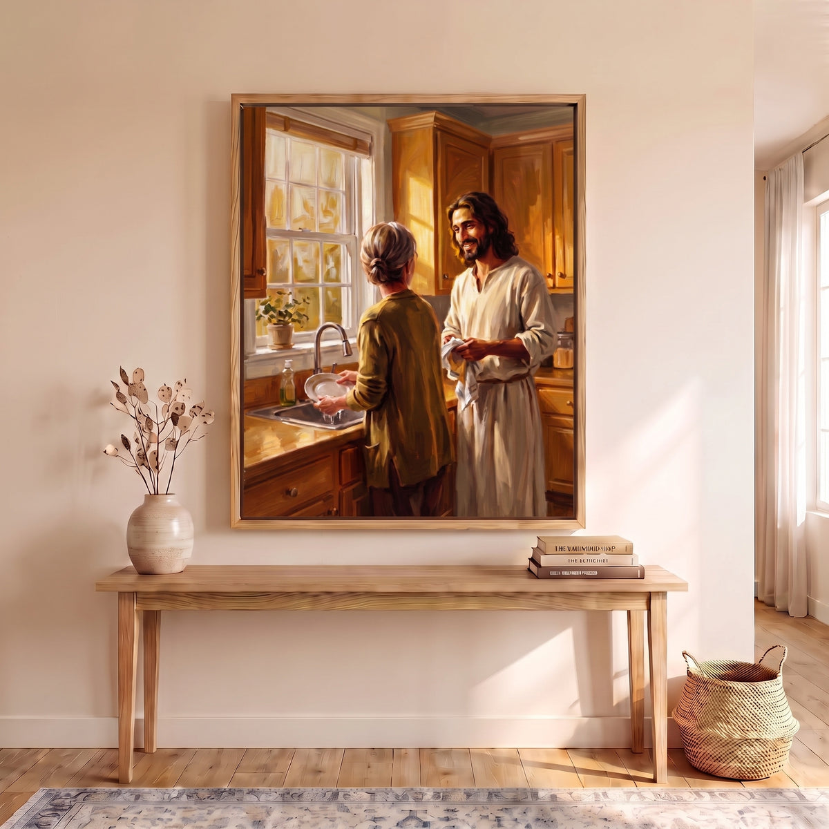 Every Ordinary Day canvas print in a hallway